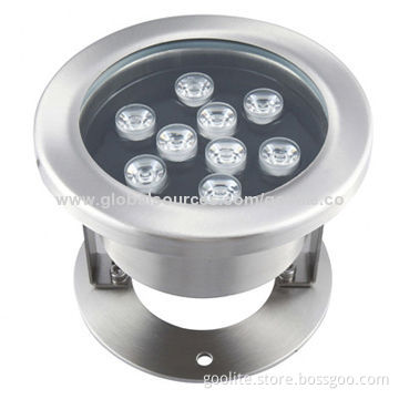 LED Underwater Light, 9W, 12W, 170*130mm, CE & RoHS, 2-year warranty
